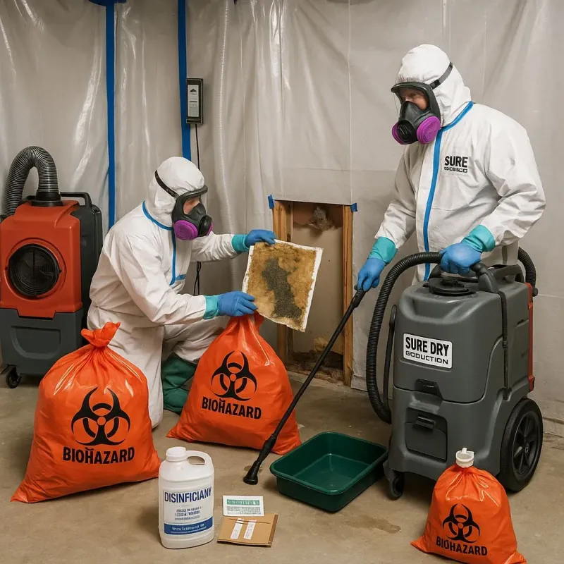 Contaminated Water Handling Protocols process in East Bangor, PA